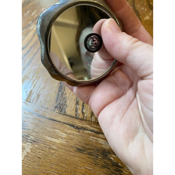 Vintage Handheld & Compact Mirrors Set Goderings Silver Art Co Rose Mirror - Picture 8 of 10